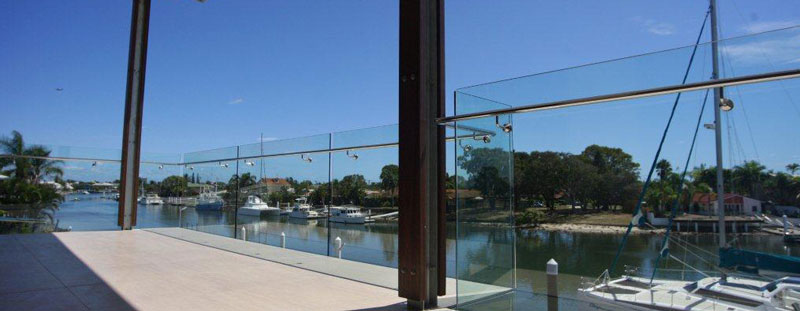 Glass balustrades for builders