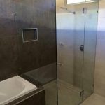 Shower screen by Frameless Shower Installations 12