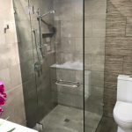 Shower screen by Frameless Shower Installations 6